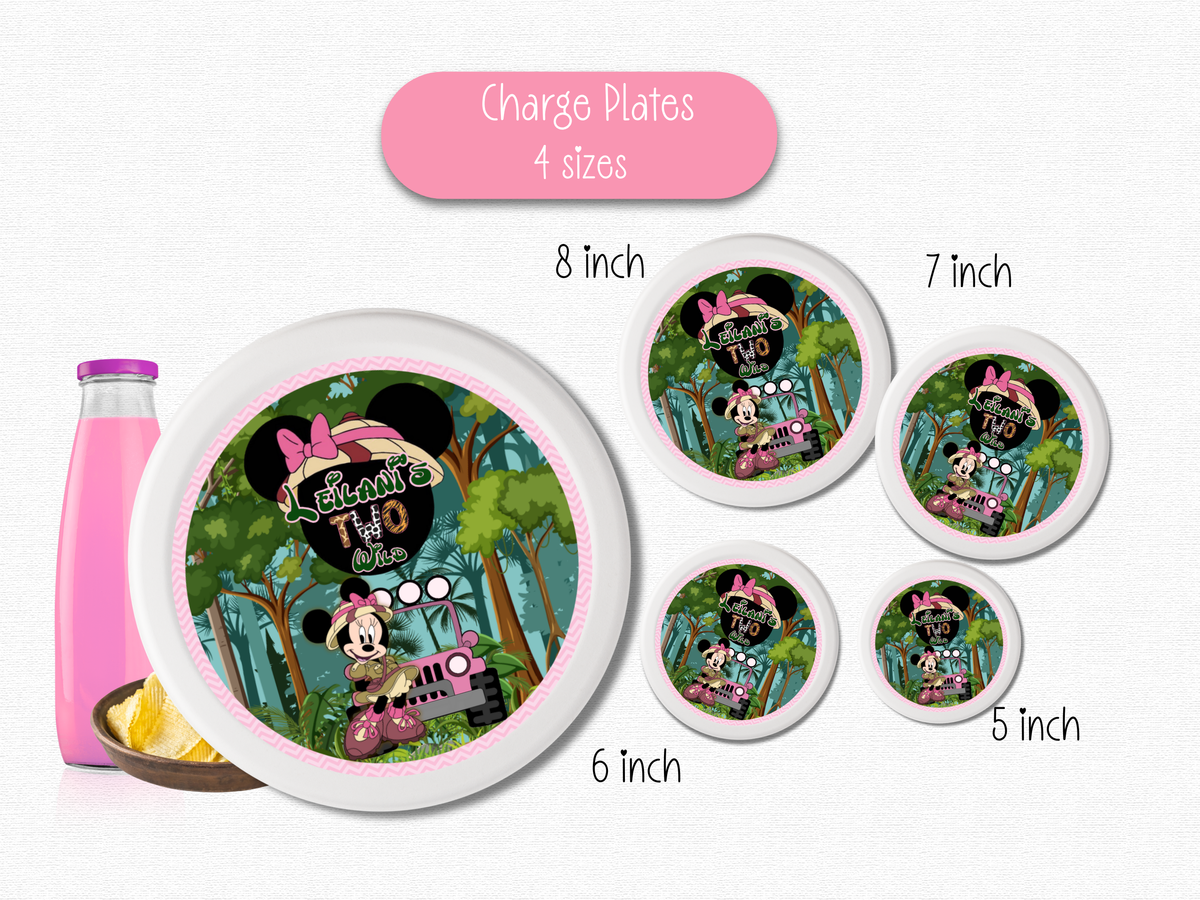 Minnie Safari Made to Order Templates- Digital Download- Made to Order Download