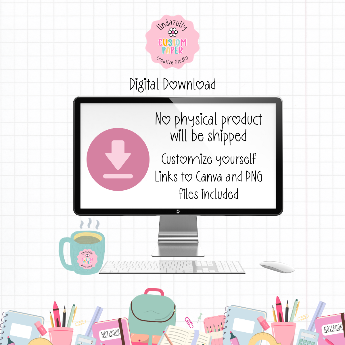 Pink Snoopy Notebook Covers| Canva Composition Notebook Template| Back to School Labels