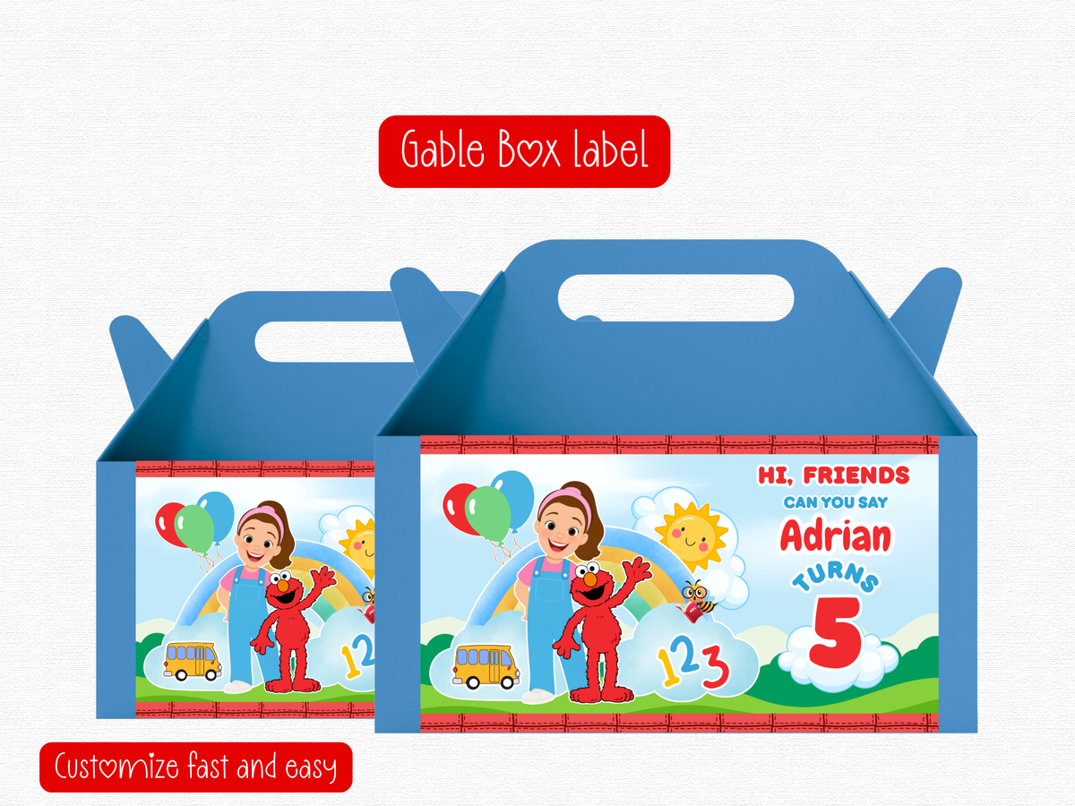 Educational Show Birthday Party Bundle | Canva Templates (Digital Download)