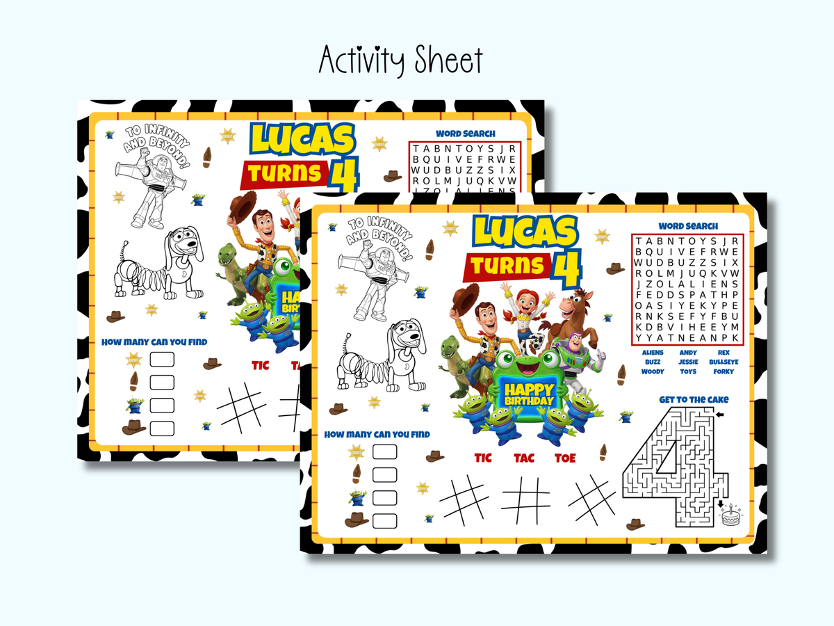 Toy Story Printable Bundle