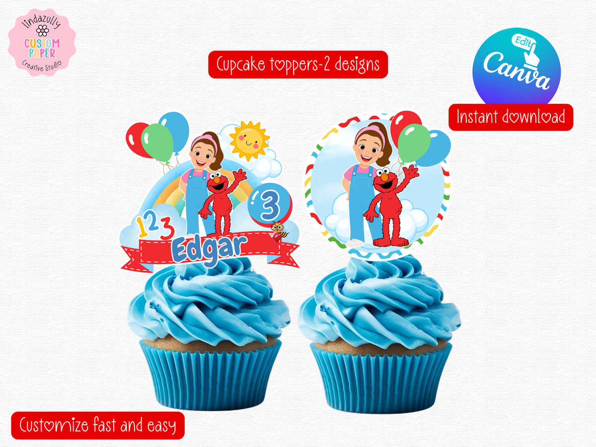 Educational Show Birthday Party Bundle | Canva Templates (Digital Download)