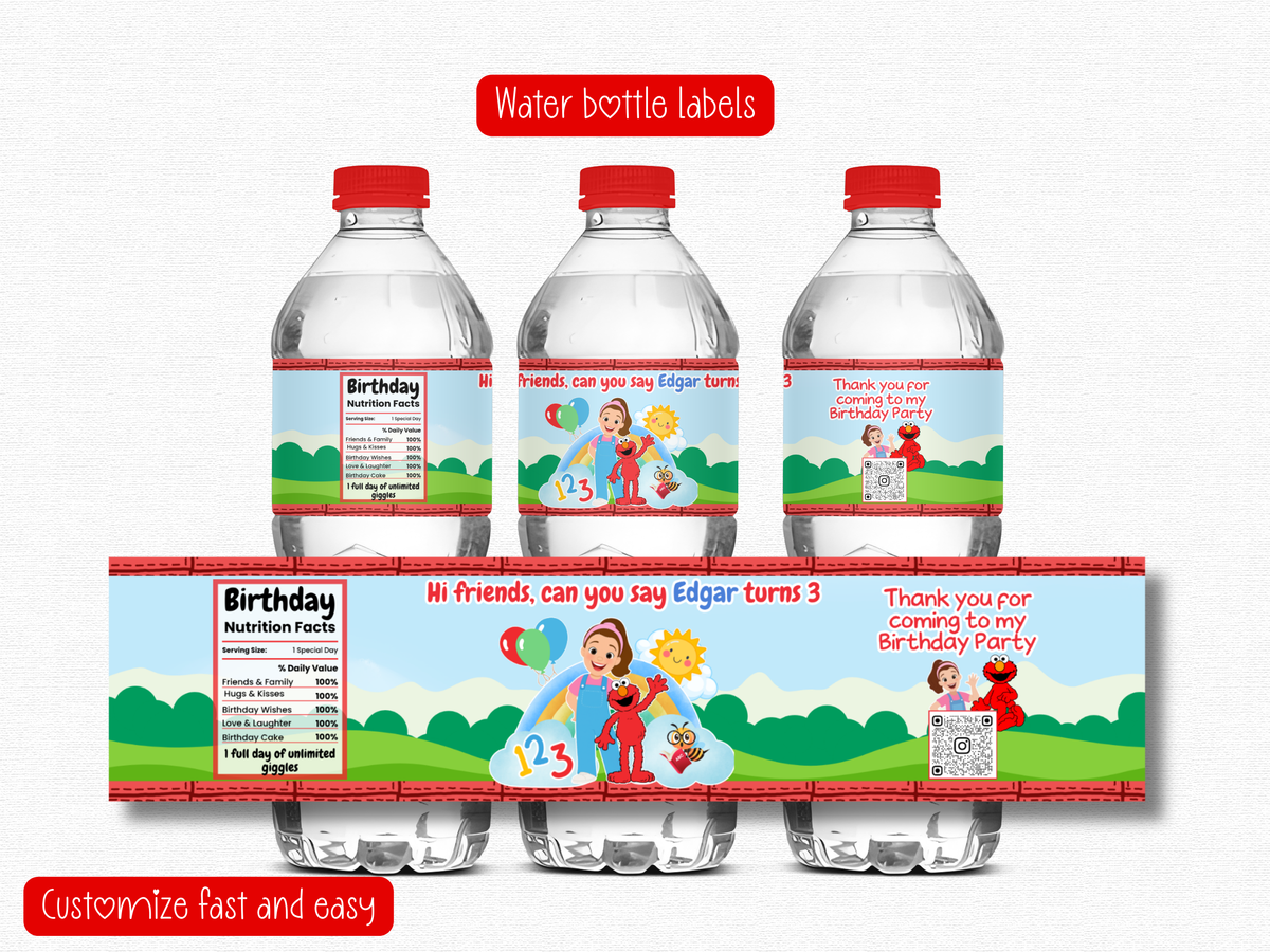 Educational Show Birthday Party Bundle | Canva Templates (Digital Download)