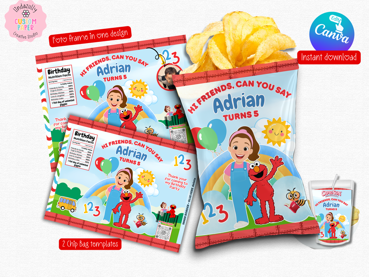 Educational Show Birthday Party Bundle | Canva Templates (Digital Download)