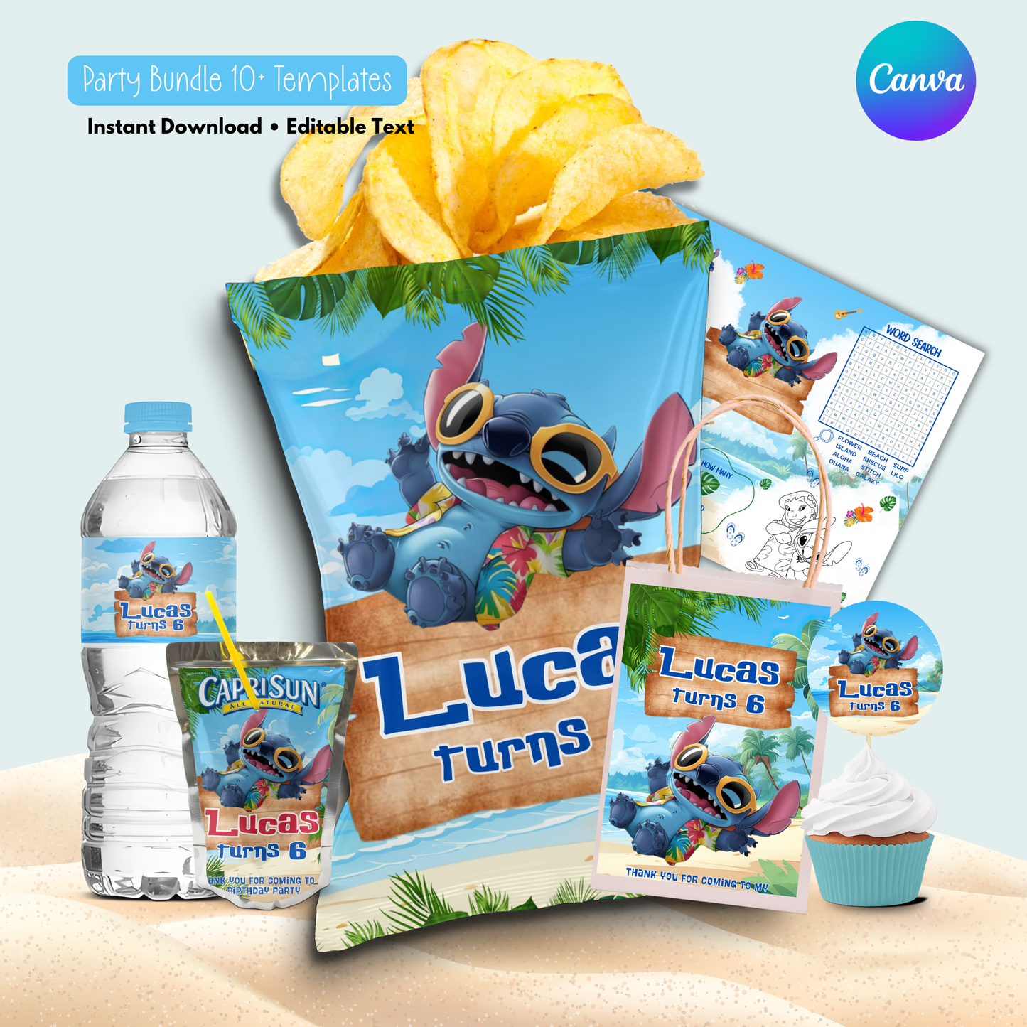 Stitch Printable Party Bundle