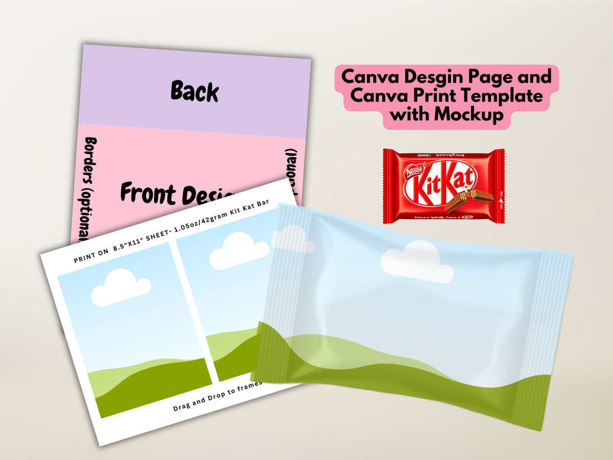 Party Favor Mockup & Template Bundle | Party Favor Seller Kit